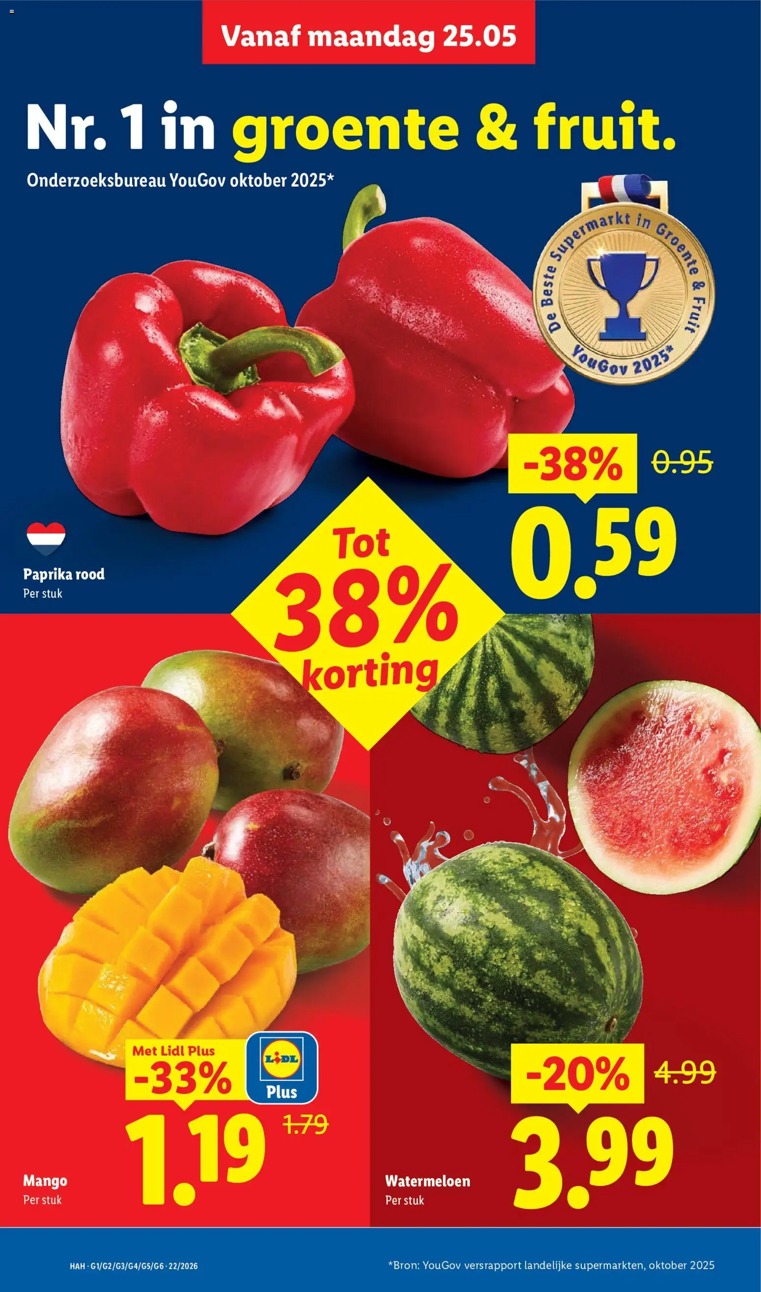 {H1} | Pagina: 8 | Producten: Kész piskótalap, Fruit, Watermeloen, Mango