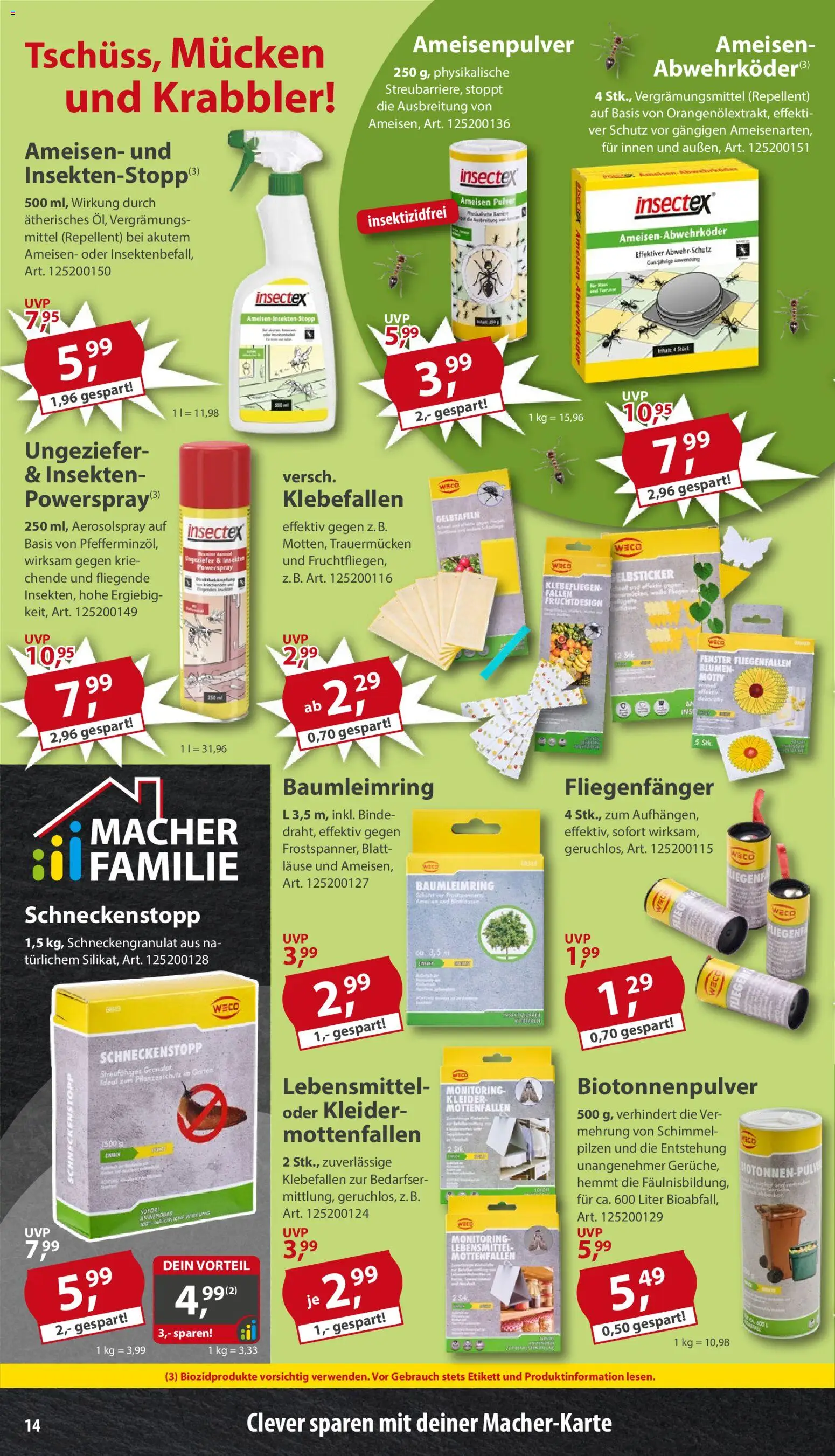 Sonderpreis Baumarkt Prospekt 	 – gültig ab 09.05.2026 | Seite: 14