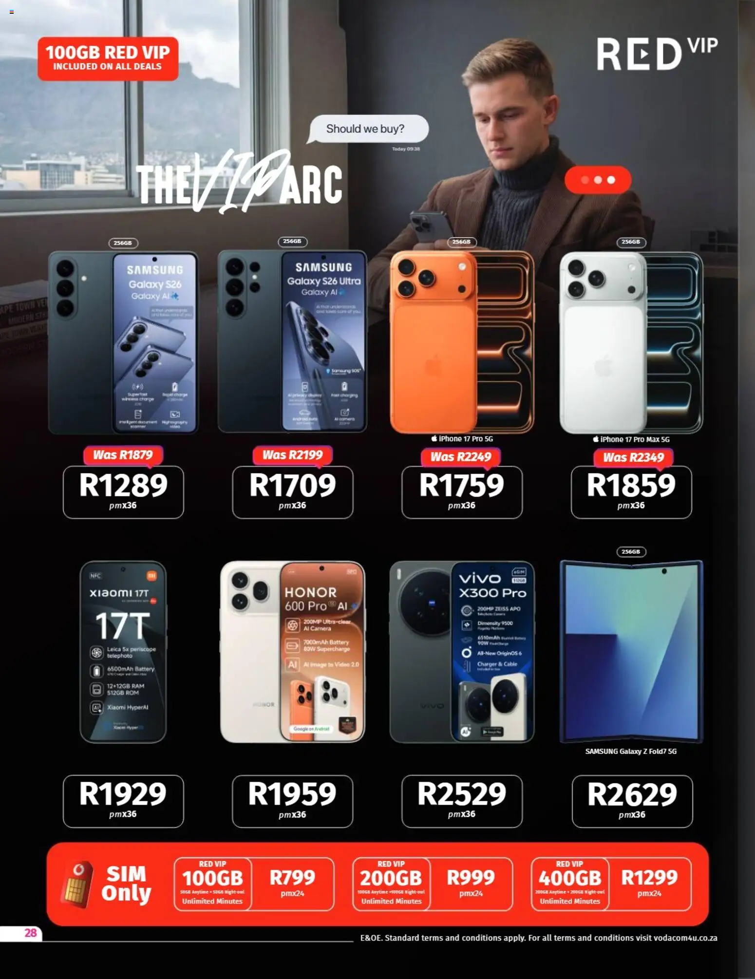 New Vodacom catalogue – valid from 07/07/2026 | Page: 28