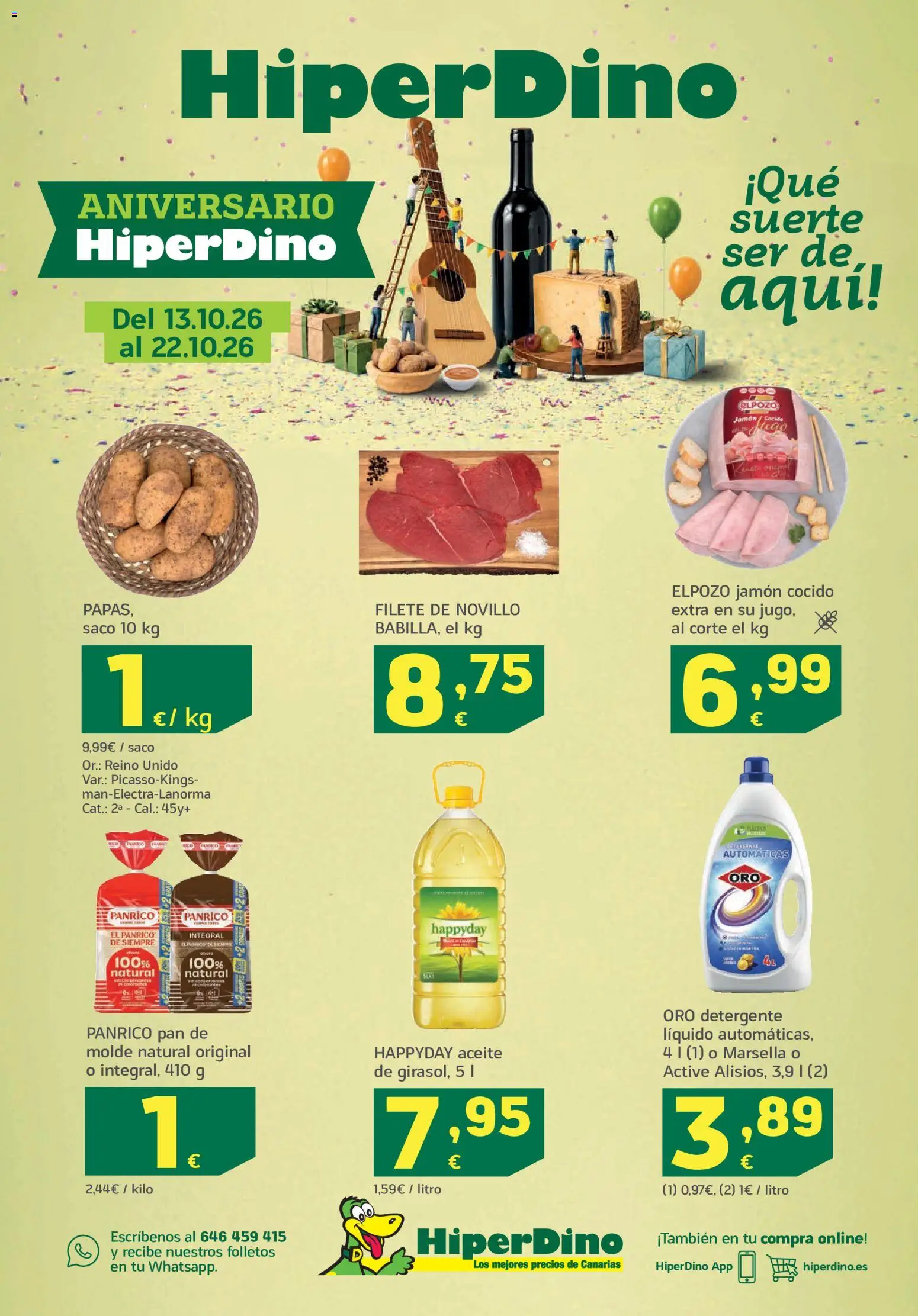 HiperDino folleto │ válido desde el 13/10/2026 | Página: 1