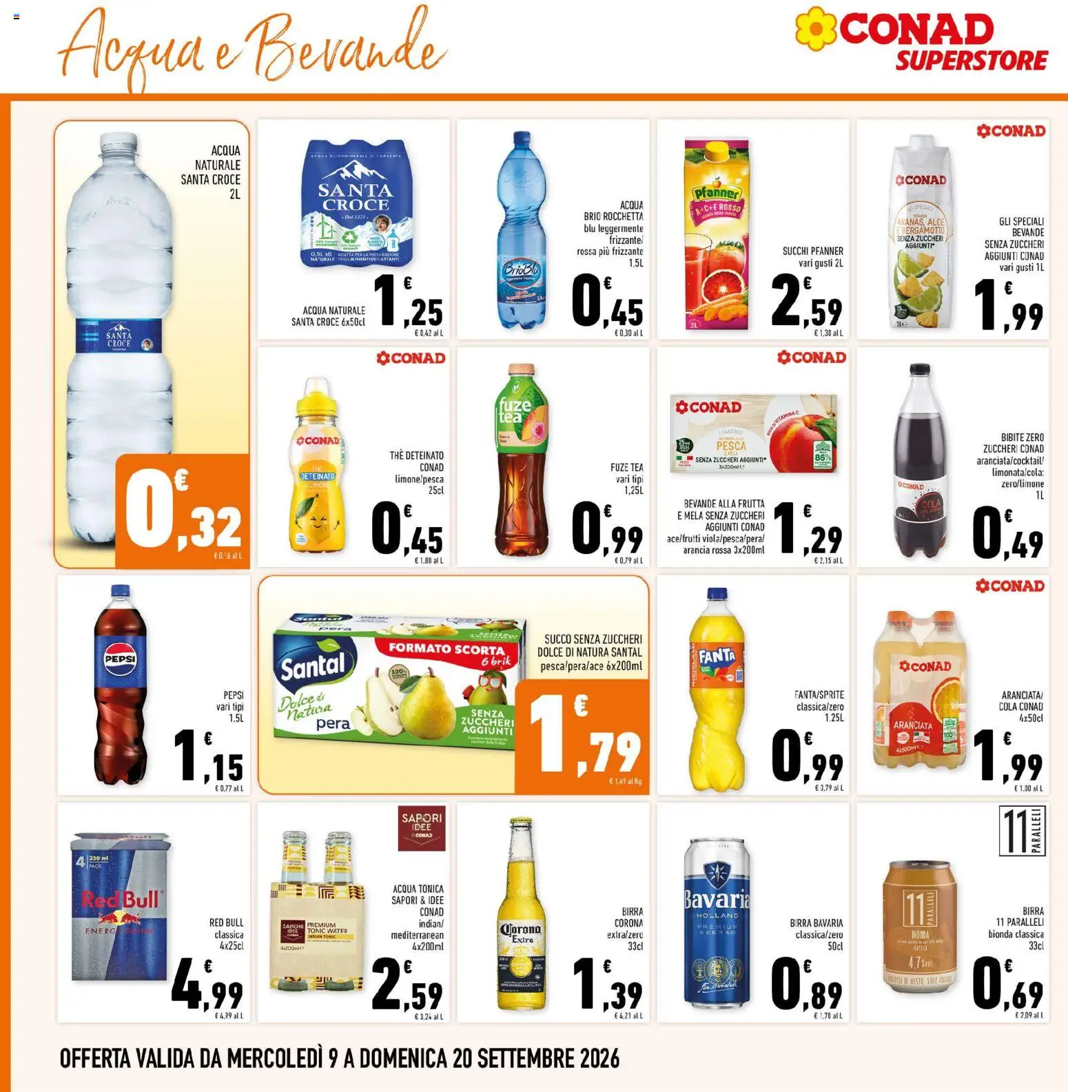 Volantino Conad del 09/09/2026 | Pagina: 20
