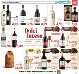 Anteprima del volantino Eté volantino valido a partire dal 13/10/2026 | Pagina: 21 | Prodotti: Cioccolato, Bevande, Dolci, Grappa