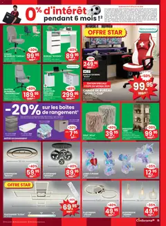 Conforama aktionen FR ab 13.05.2026 gültig | Seite: 11 | Produkte: Lampe, Pouf, Top