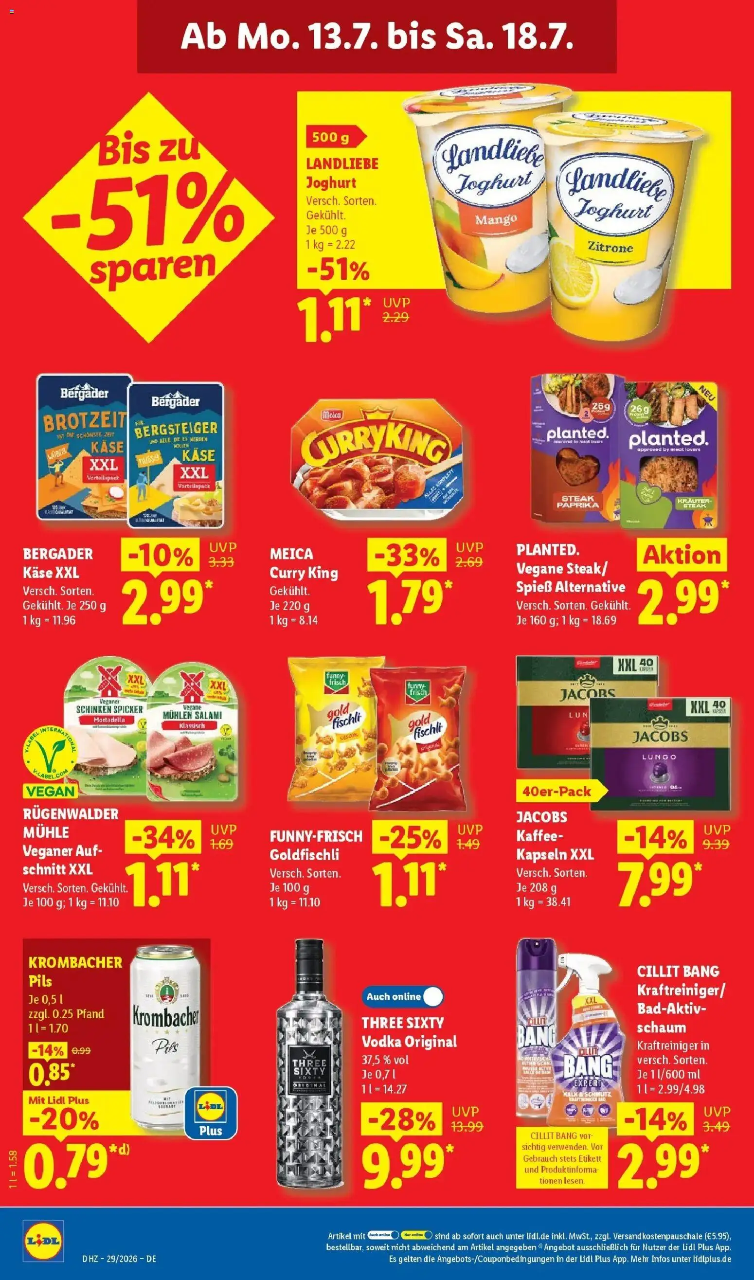 Lidl Prospekt Weikersheim – gültig ab 13.07.2026 | Seite: 22 | Produkte: Mühle, Joghurt, Pils, Zitrone