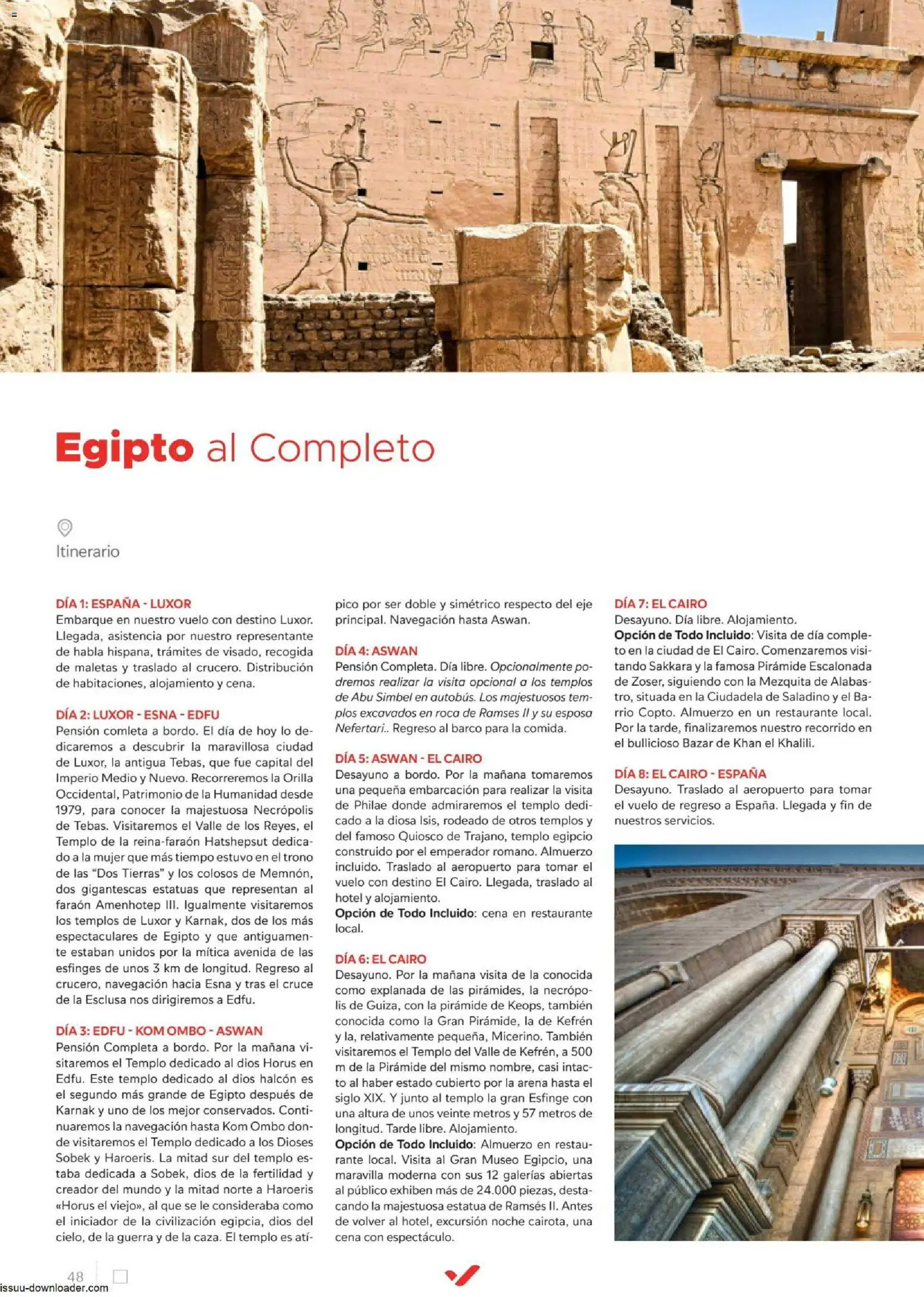 Halcón Viajes Egípto │ válido desde el 06/07/2026 | Página: 48 | Productos: Té, Navegación