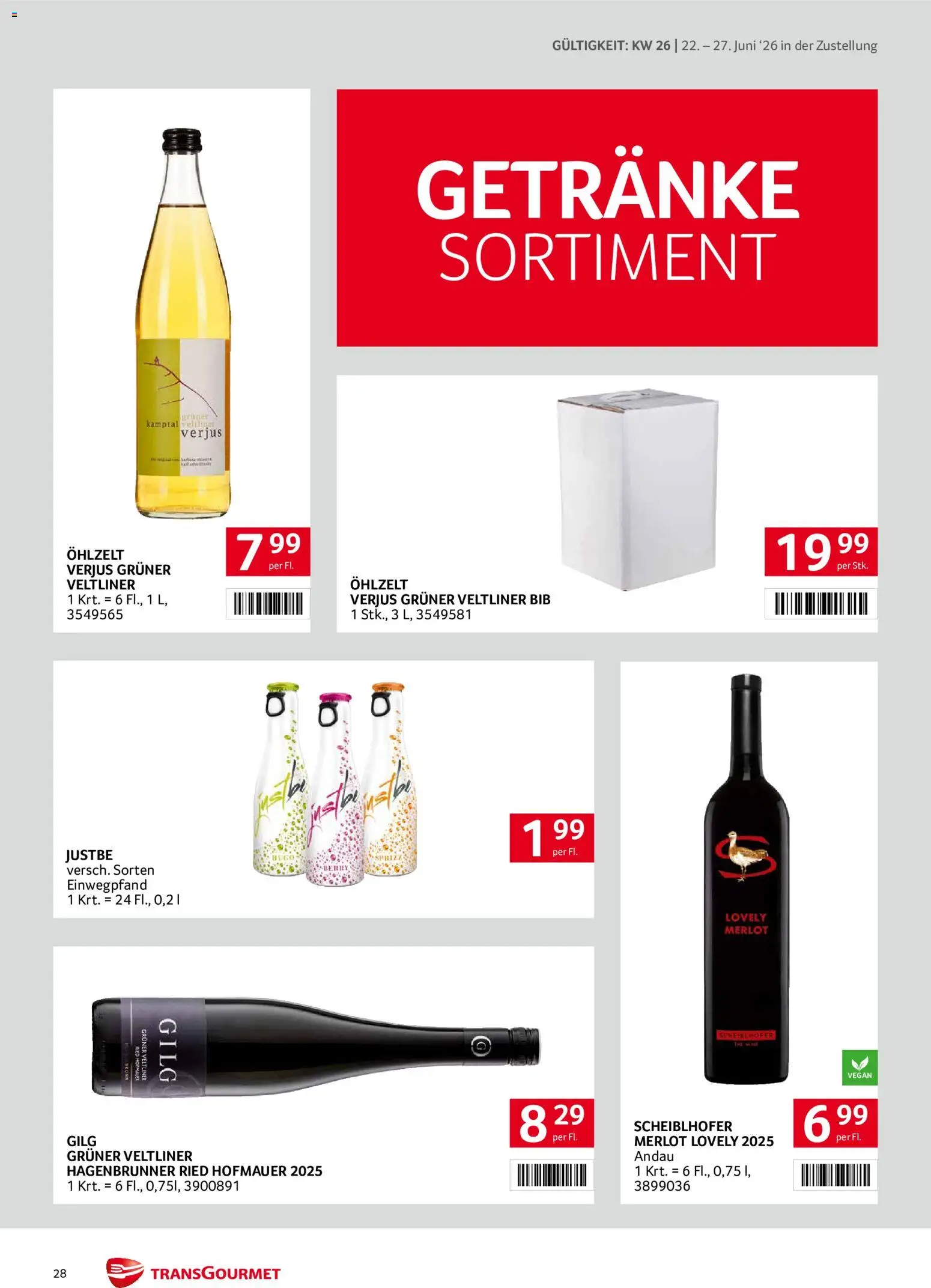 Transgourmet - Broschüre gültig ab 22.06.2026 | Seite: 28