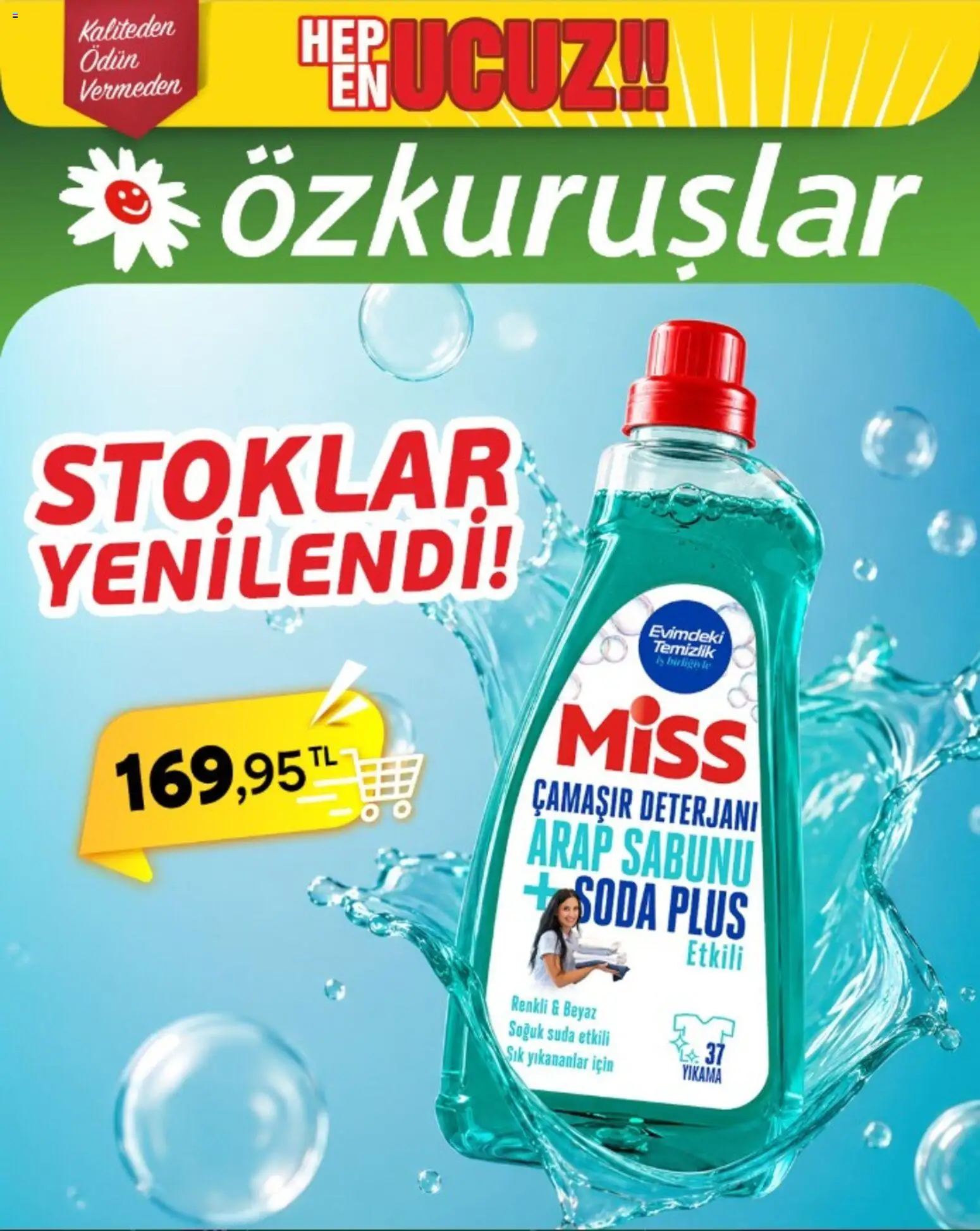 Özkuruşlar aktüel ürünler kataloğu yayımlandı! Bu hafta 02 - 12 Ekim 2026 günü Özkuruşlar indirimli ürünleri