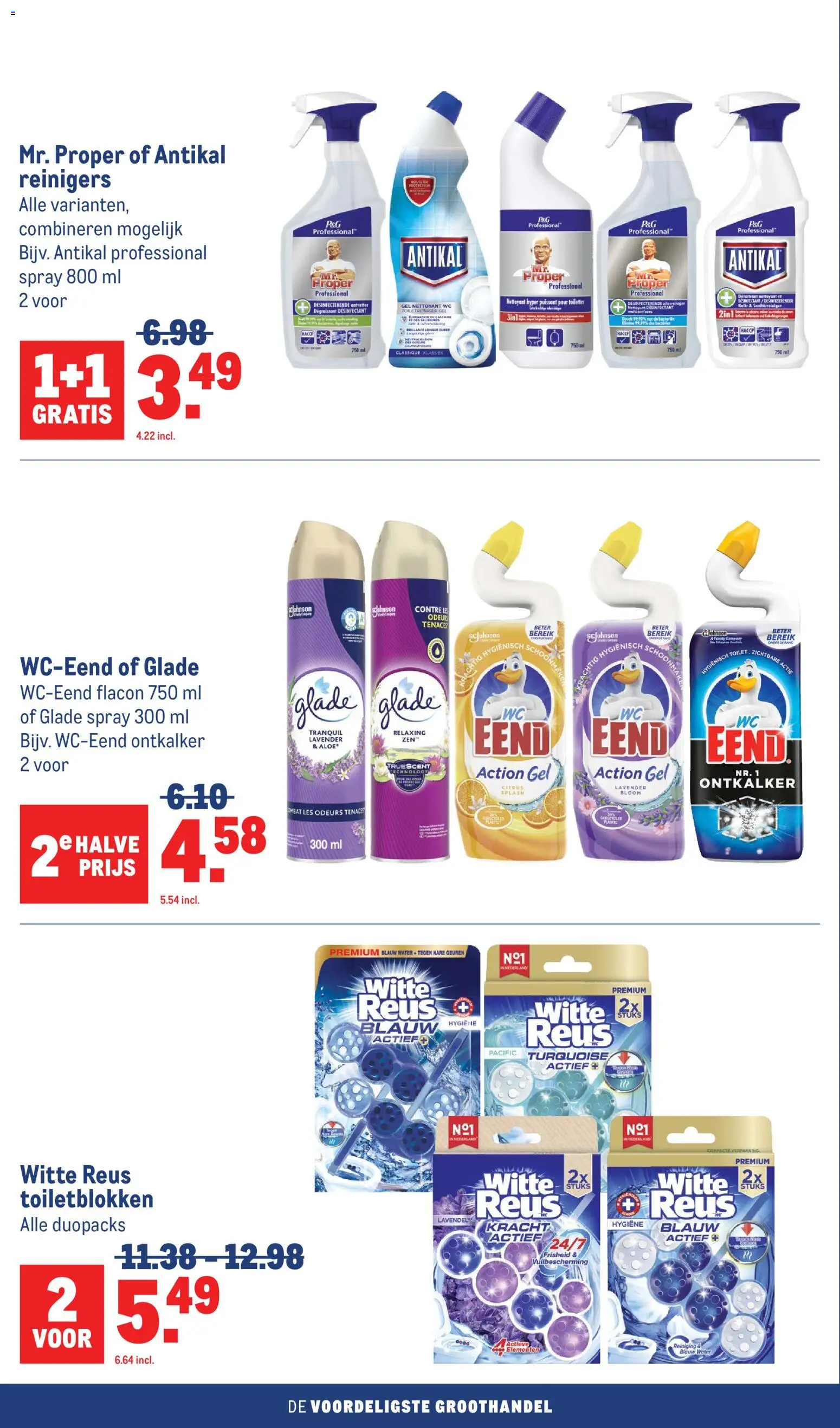 {H1} | Pagina: 70 | Producten: Allesreiniger, Wc, Gel, Festék