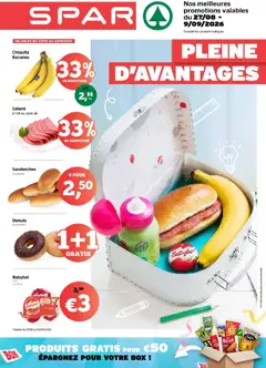 Spar Express publicité - Voorbeeld van een folder van Spar Express, geldig van 27/08/2026