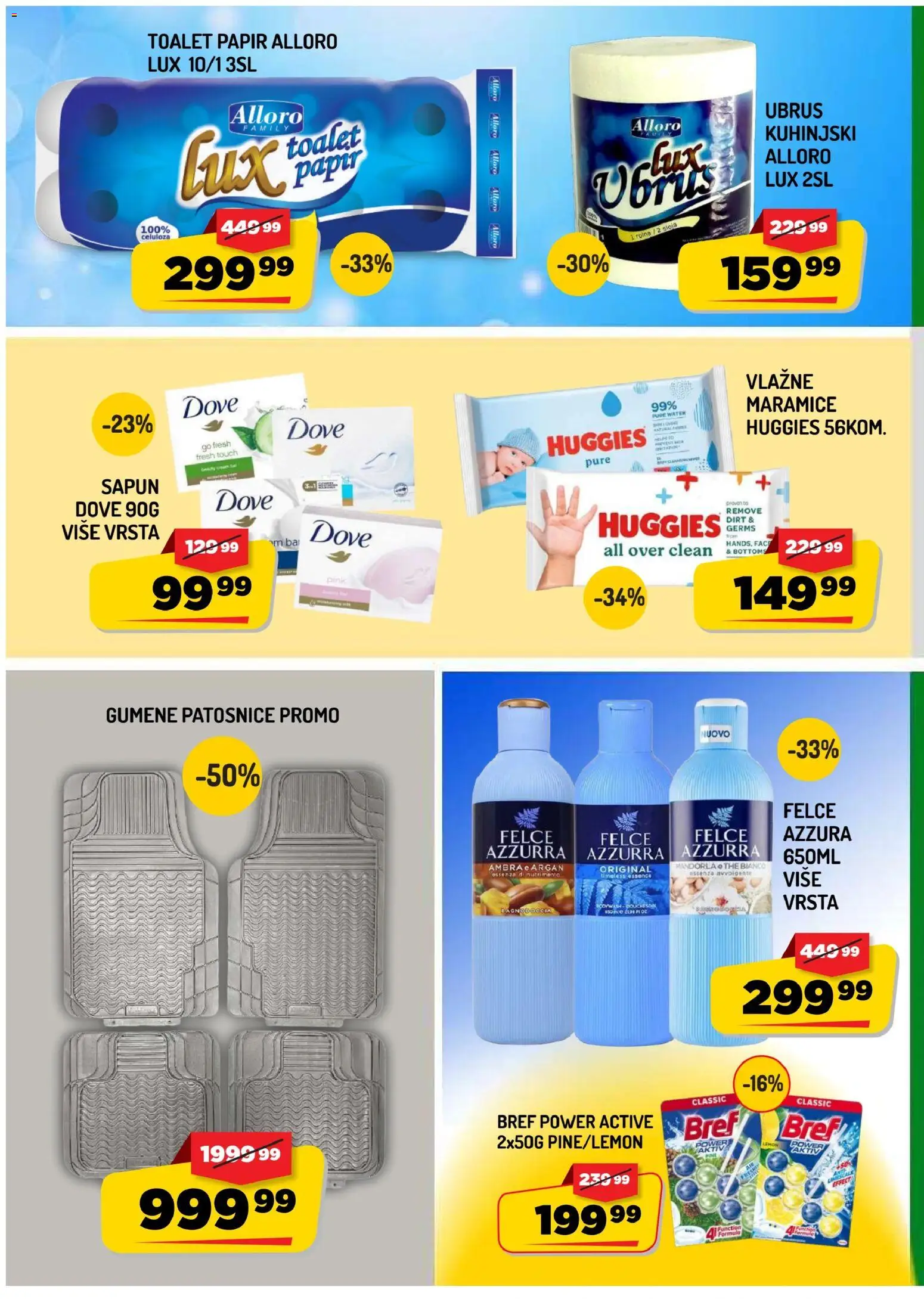 Aman katalog - važi od 02.10.2026 | Strana: 10 | Proizvode: Maramice, Toalet papir, Sapun, Felce azzurra