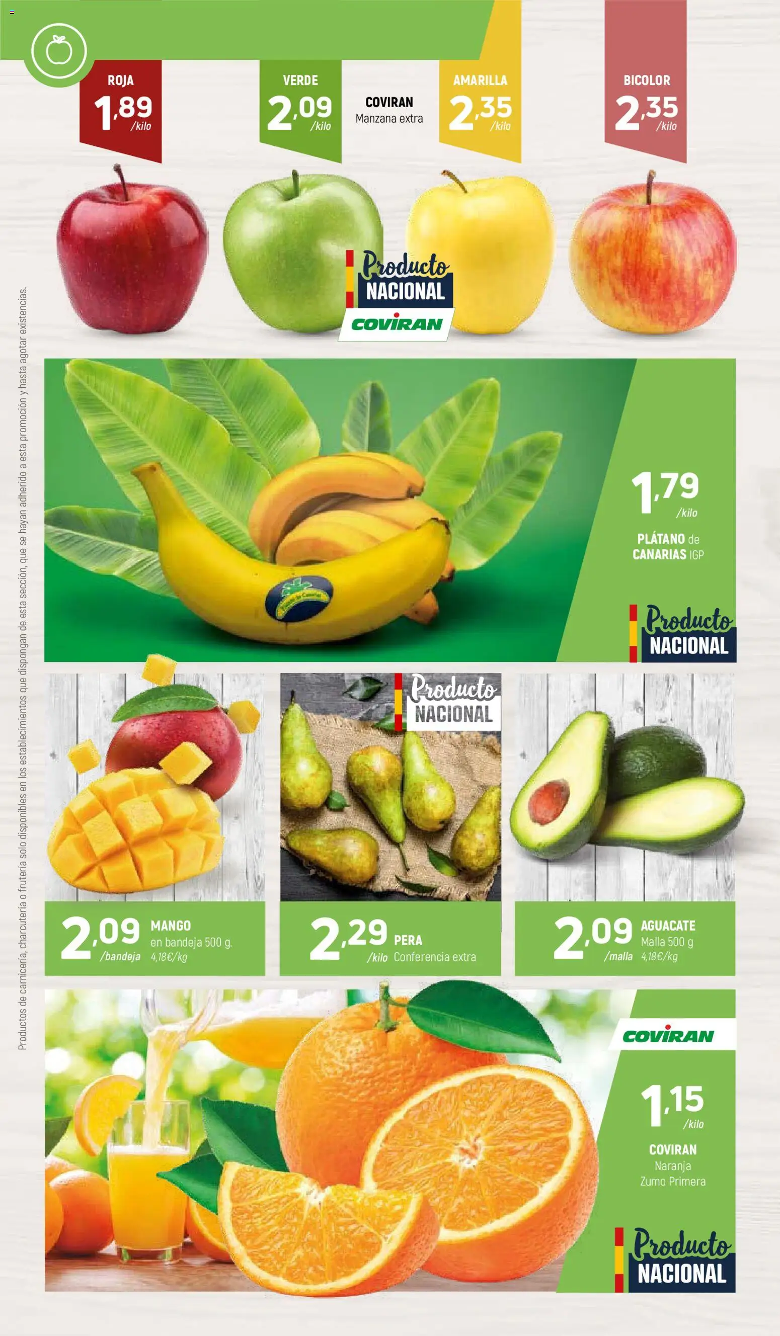 Coviran - Centrof │ válido desde el 07.04.2026 | Página: 2 | Productos: Ροζ πιπέρι, Manzana, Ρούτερ, Bandeja
