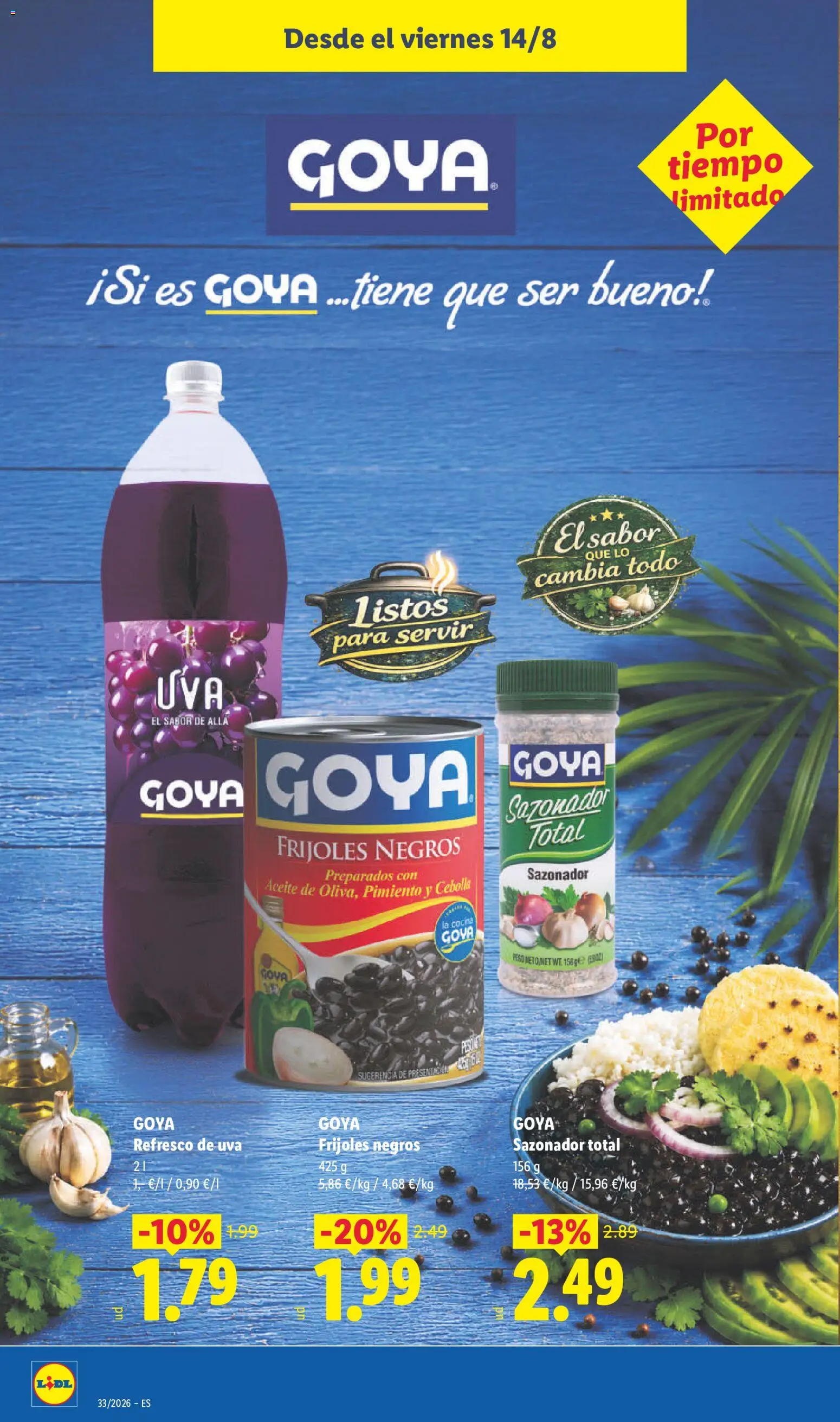 Lidl folleto │ válido desde el 10/08/2026 | Página: 42 | Productos: Aceite, Sazonador, Cocina, Peso
