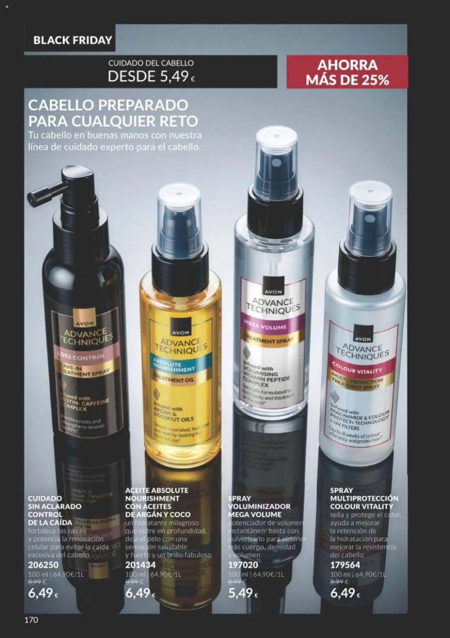 Catálogo AVON Black Friday │ válido desde el 01/11/2026 | Página: 170 | Productos: Aceite, Coco, Body