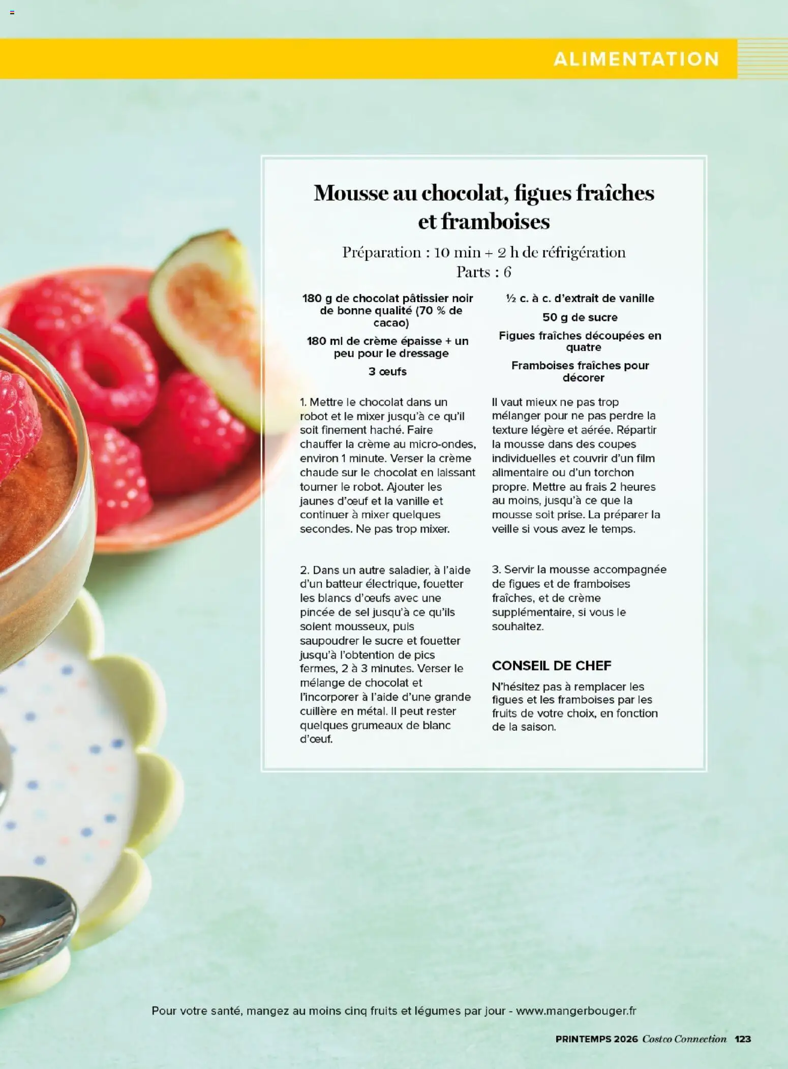 {H1} | Page: 123 | Produits: Mixer, Robot, Chocolat, Crème