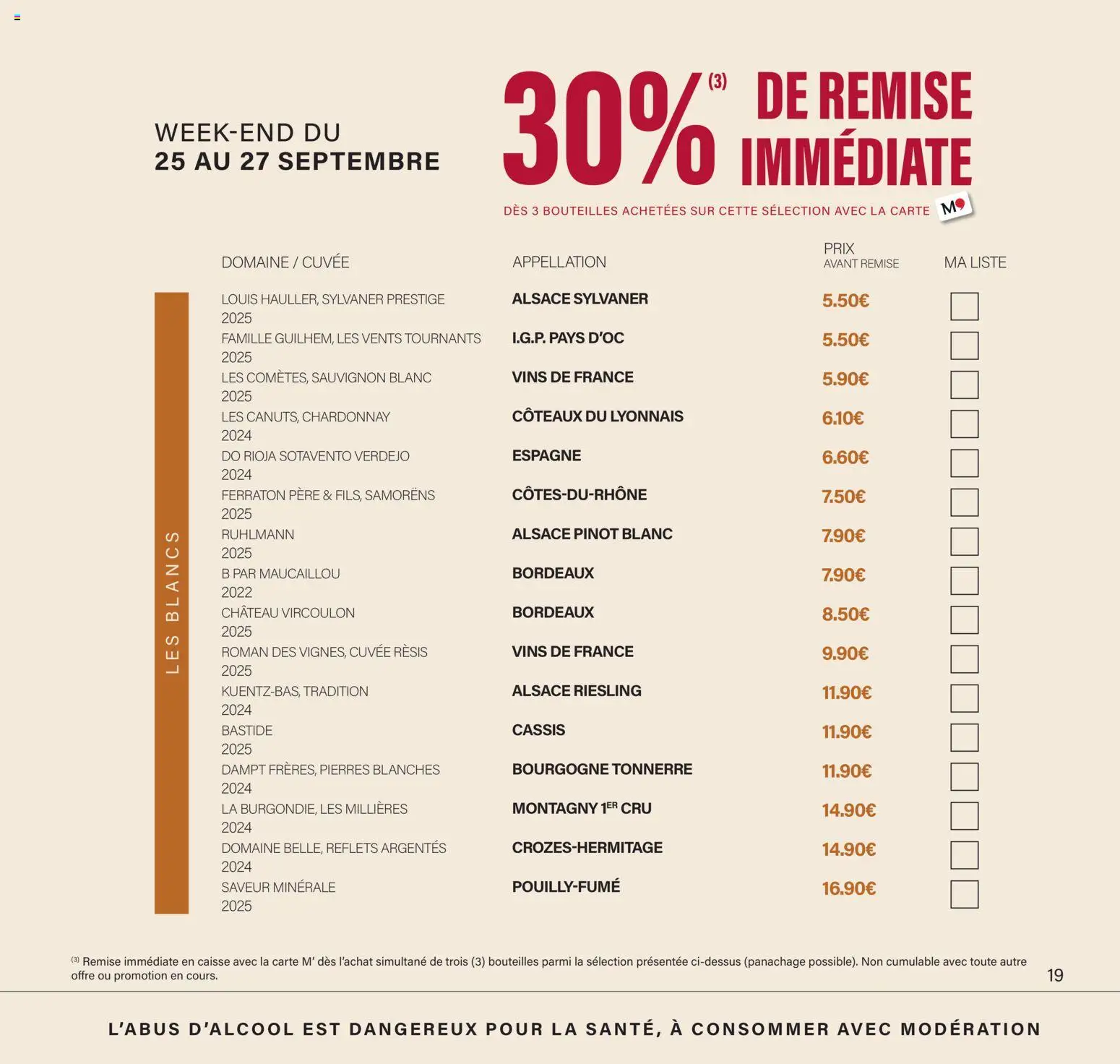 {H1} | Page: 19 | Produits: Cassis, Bourgogne