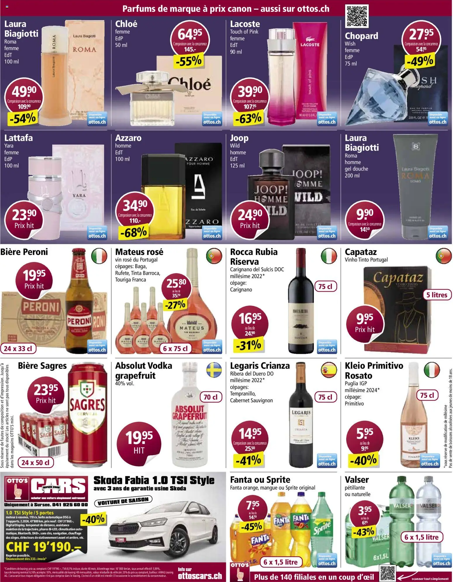 Otto's aktionen FR – gültig ab 11.08.2026 | Seite: 12 | Produkte: Fanta, Sprite, Grapefruit