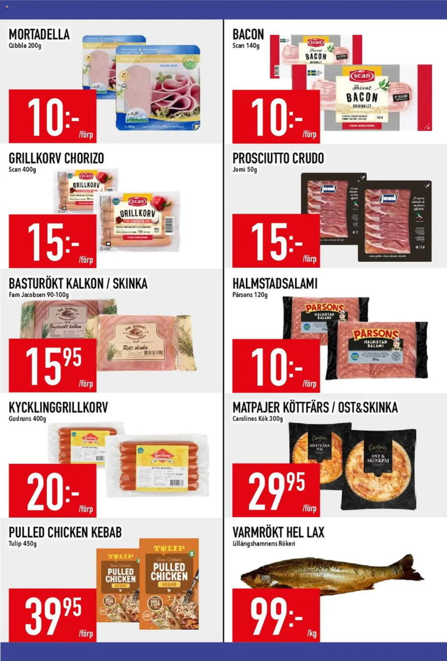 Matdax reklamblad aktuell från 31/08/2026 | Sida: 12 | Produkter: Lax, Ost, Chorizo, Prosciutto