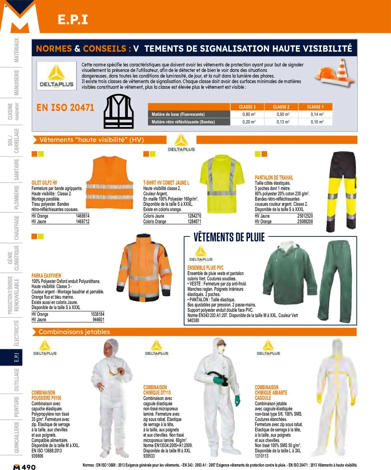 {H1} | Page: 490 | Produits: Base, Coton, Gilet, Combinaison