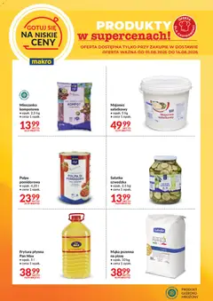 Pogląd oferty "Makro gazetka - Gotuj się na niskie ceny w dostawie" - ważna od 01.08.2026