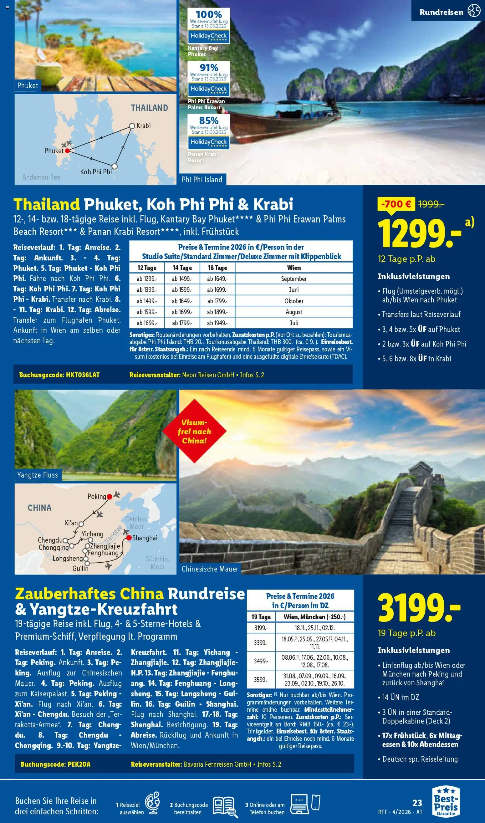 Lidl April/Mai Reise - Highlights gültig ab 11.04.2026 | Seite: 23 | Produkte: Telefon