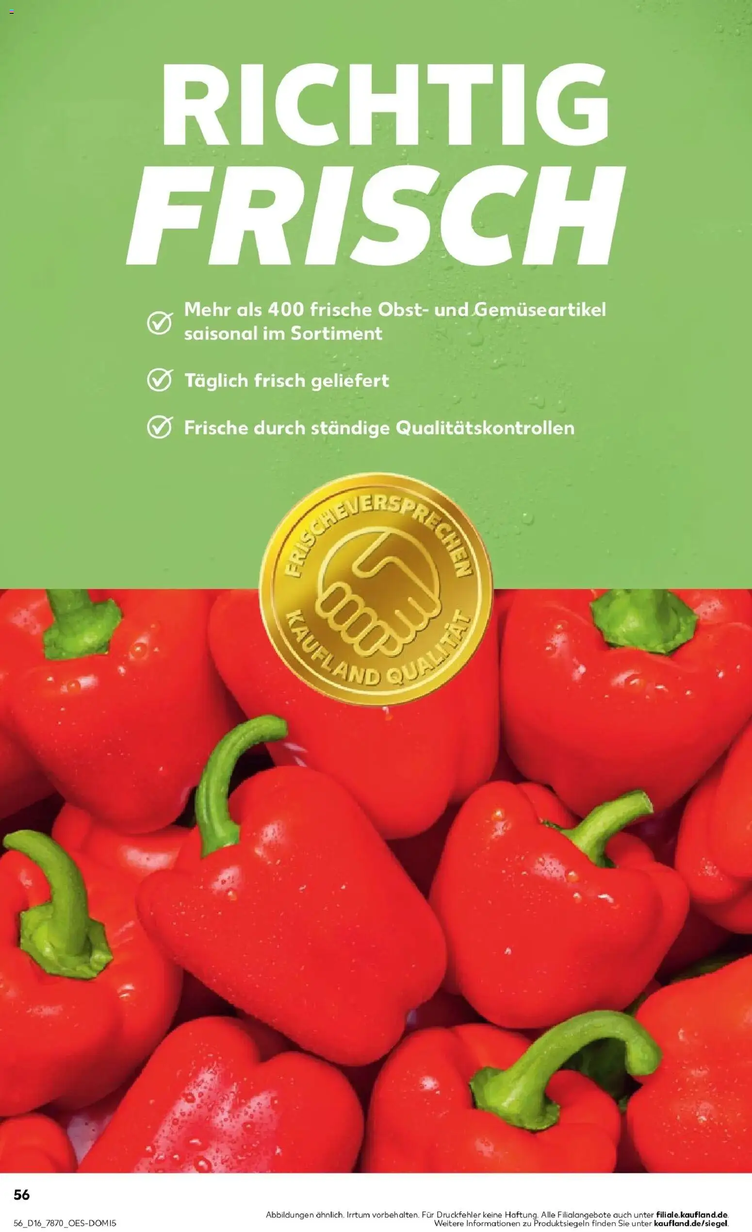 Kaufland Prospekt Sindelfingen	 – gültig ab 13.04.2026 | Seite: 68 | Produkte: Obst