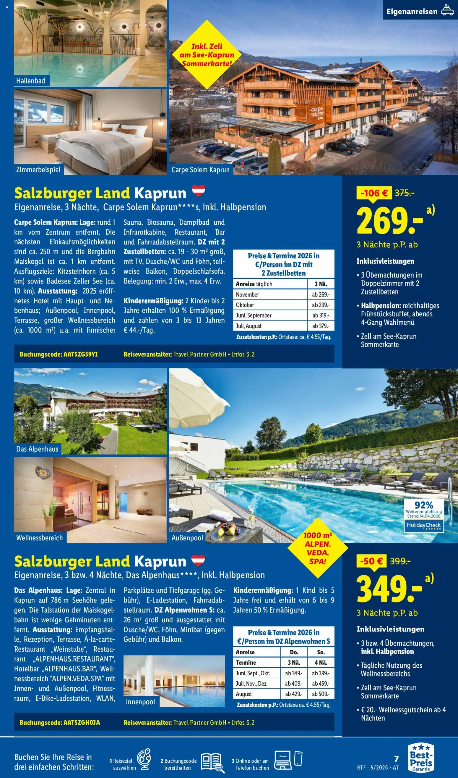 Lidl Mai/Juni Reise - Highlights gültig ab 12.05.2026 | Seite: 7 | Produkte: Telefon