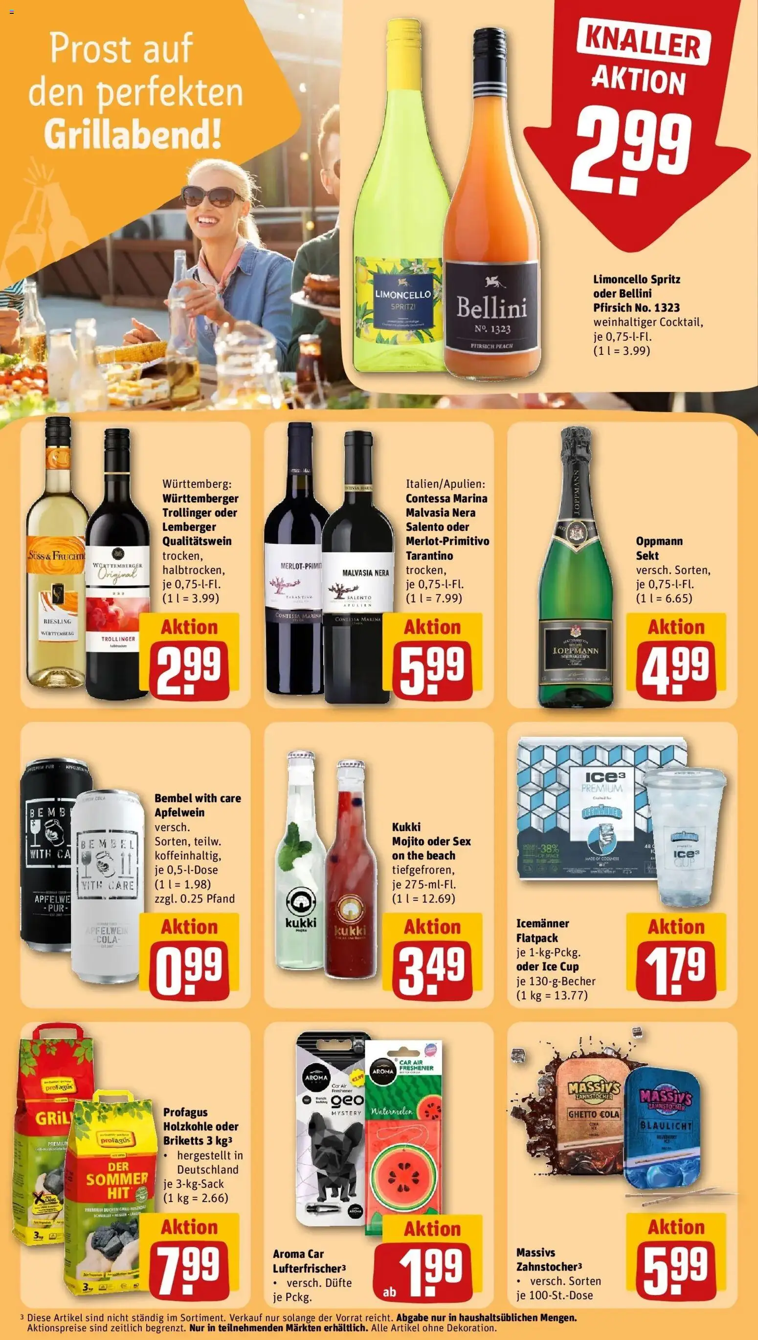 REWE Prospekt ab 04.05.2026 zum Blättern » Angebote | Seite: 27 | Produkte: Cola, Sekt, Pfirsich, Limoncello
