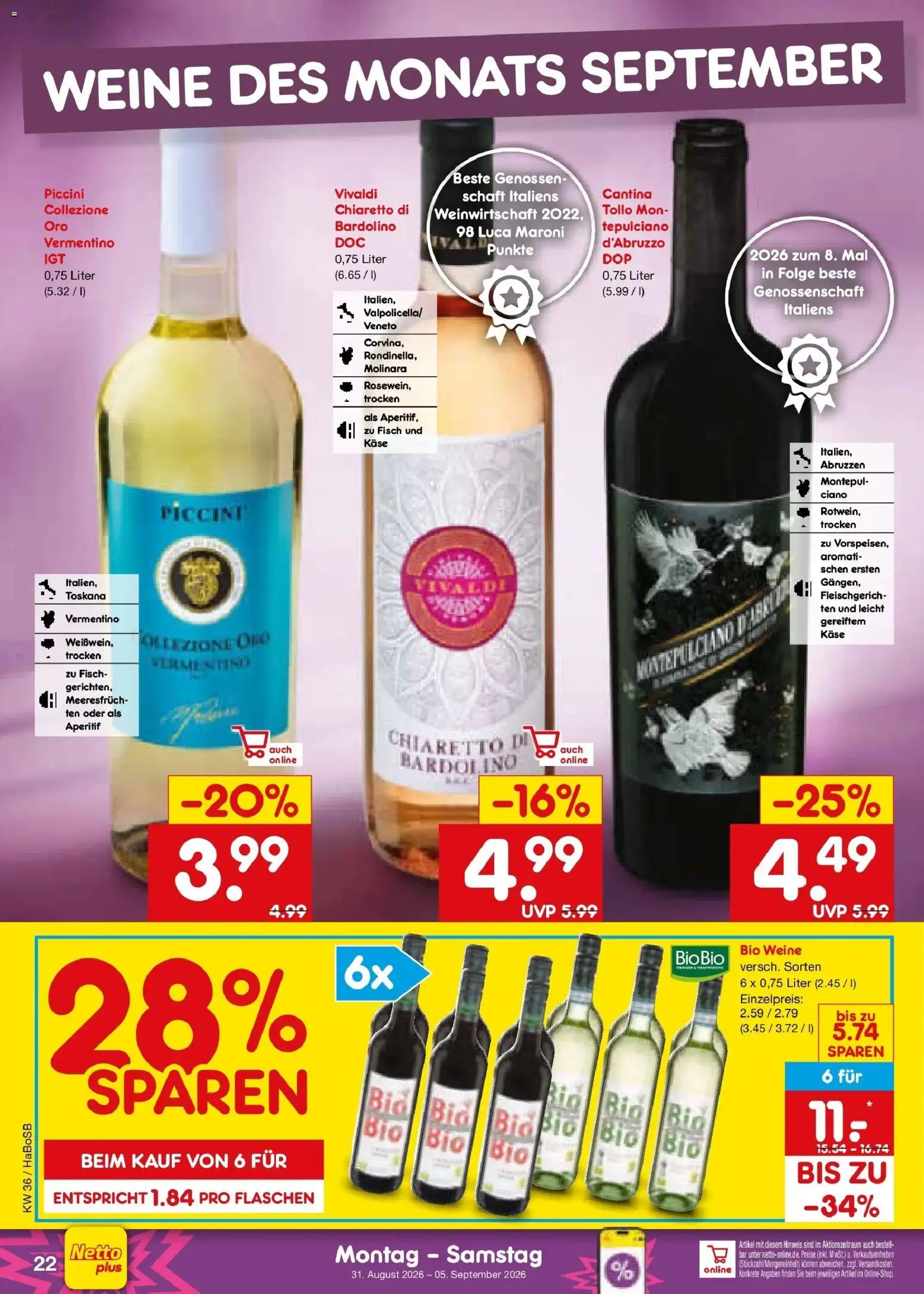 Netto Marken-Discount Prospekt Wuppertal (ab 31.08.2026) » Angebote | Seite: 30 | Produkte: Käse, Fisch