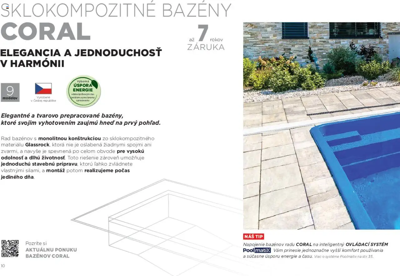 Nové Mountfield akcie – leták je platný od 15.08.2025 | Strana: 10 | Produkty: Bazény