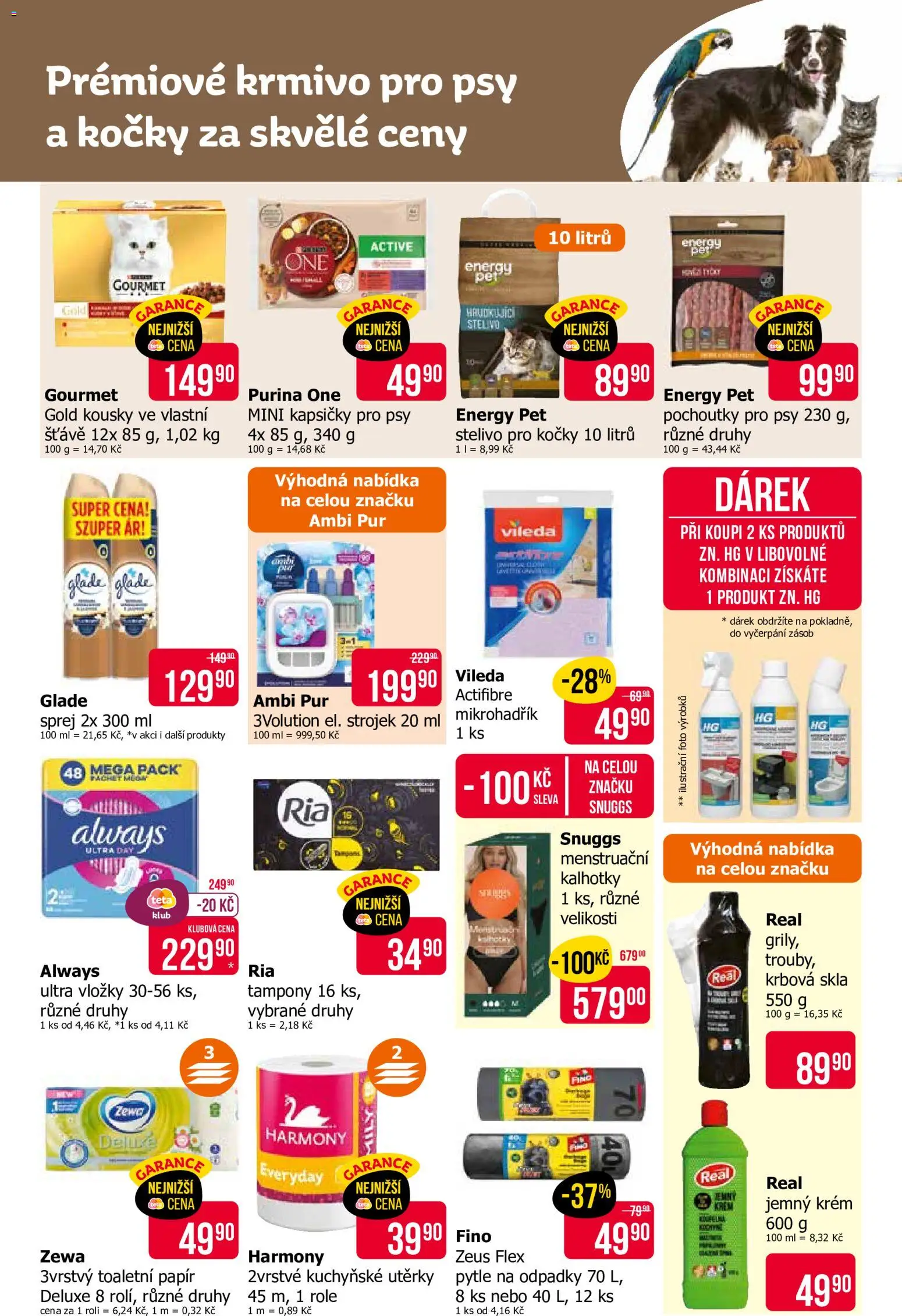TETA Drogerie leták od 04.06.2026 | Strana: 13 | Produkty: Kuchyňské utěrky, Deluxe, Vileda Actifibre, Pytle na odpadky