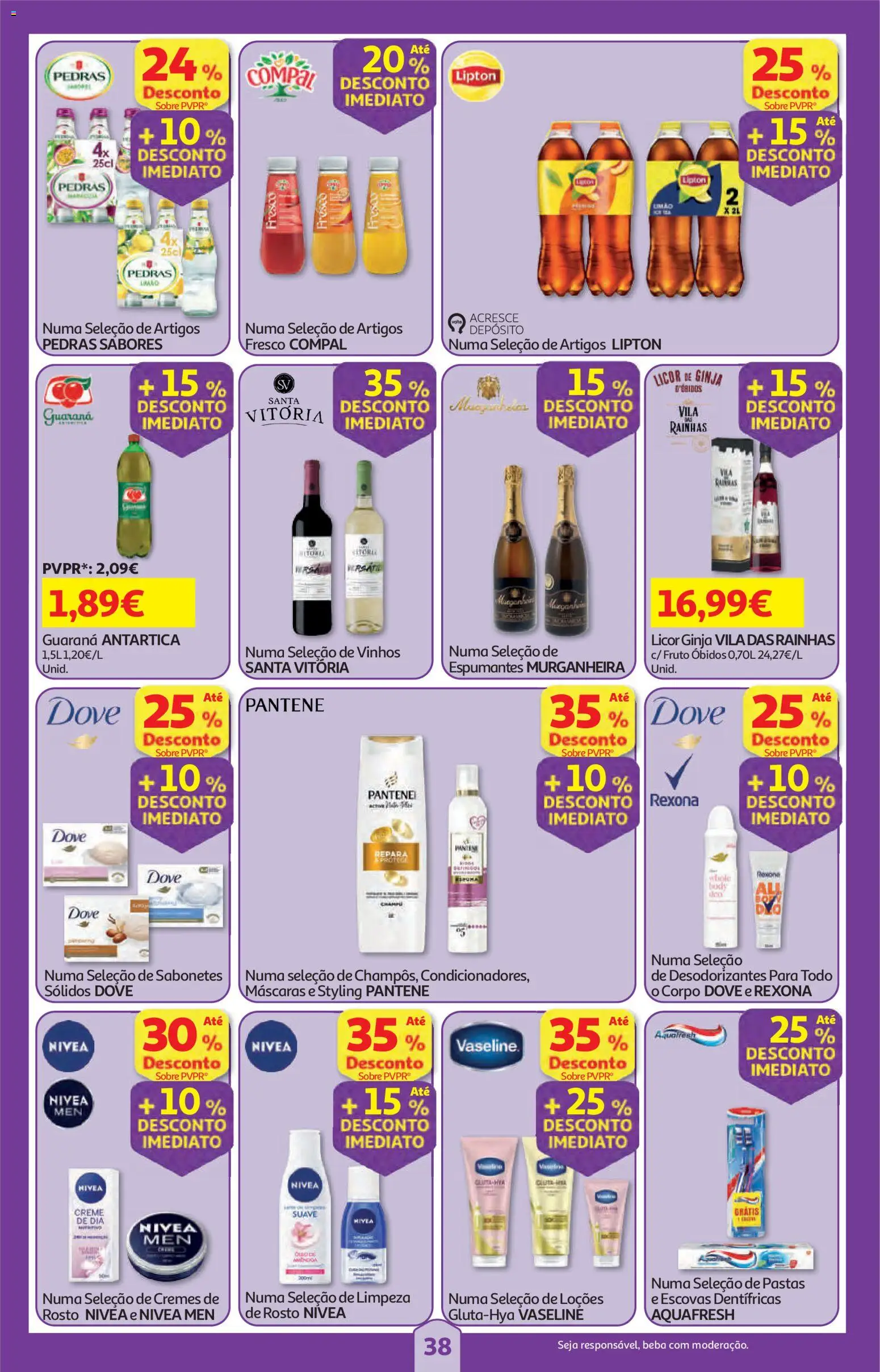 Auchan folheto │ válido de 21.05.2026 | Página: 38 | Produtos: Licor, Creme