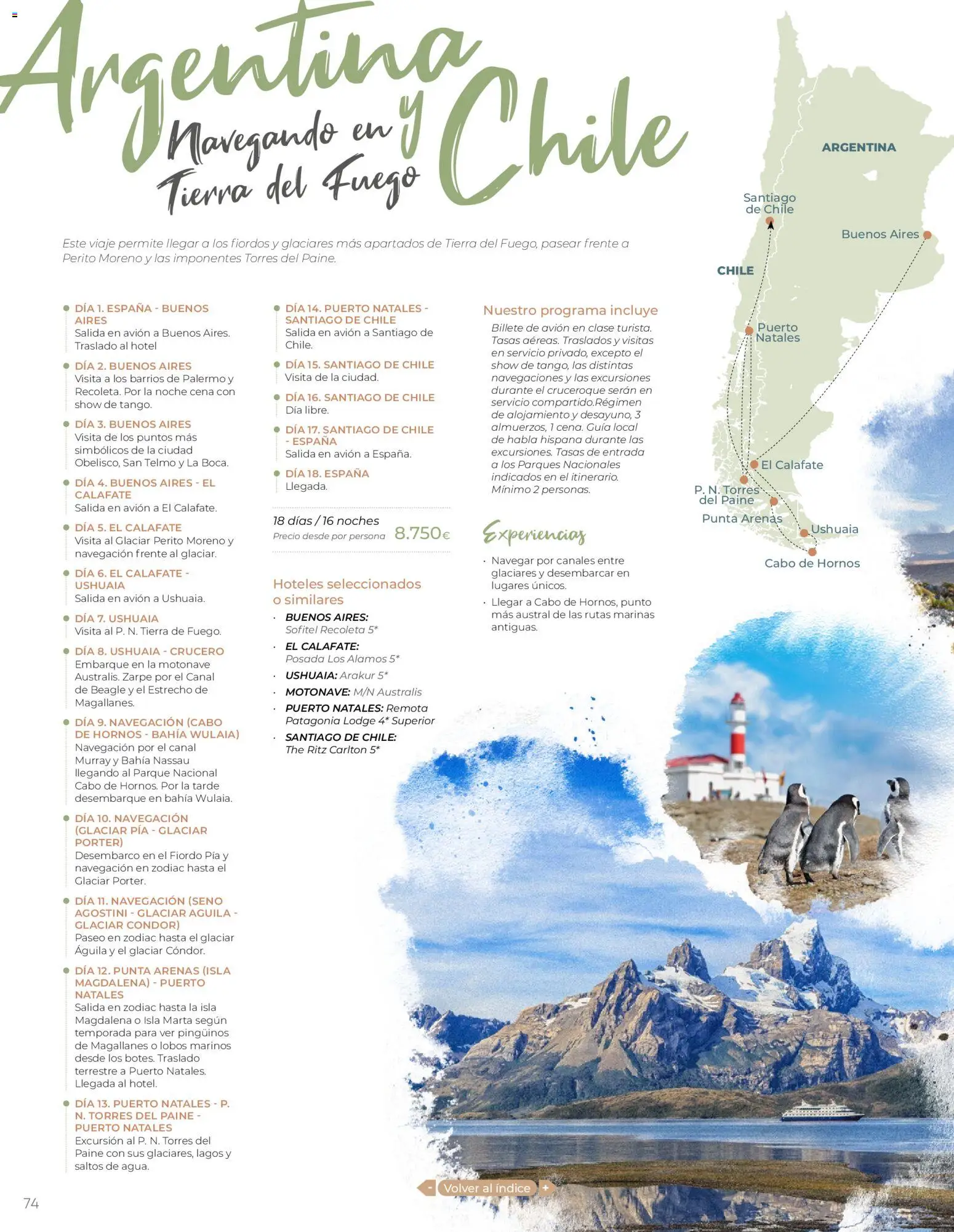 Viajes El Corte Inglés - Catálogo Tourmundial Premium │ válido desde el 01/01/2026 | Página: 76 | Productos: Navegación, Tierra