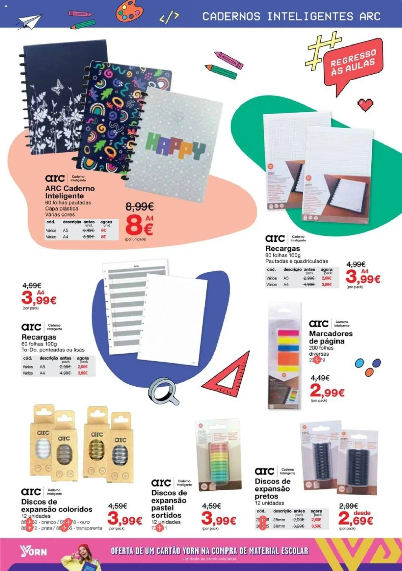 Staples Regresso às Aulas 2026 │ válido de 17/08/2026 | Página: 21 | Produtos: Caderno, Cadernos
