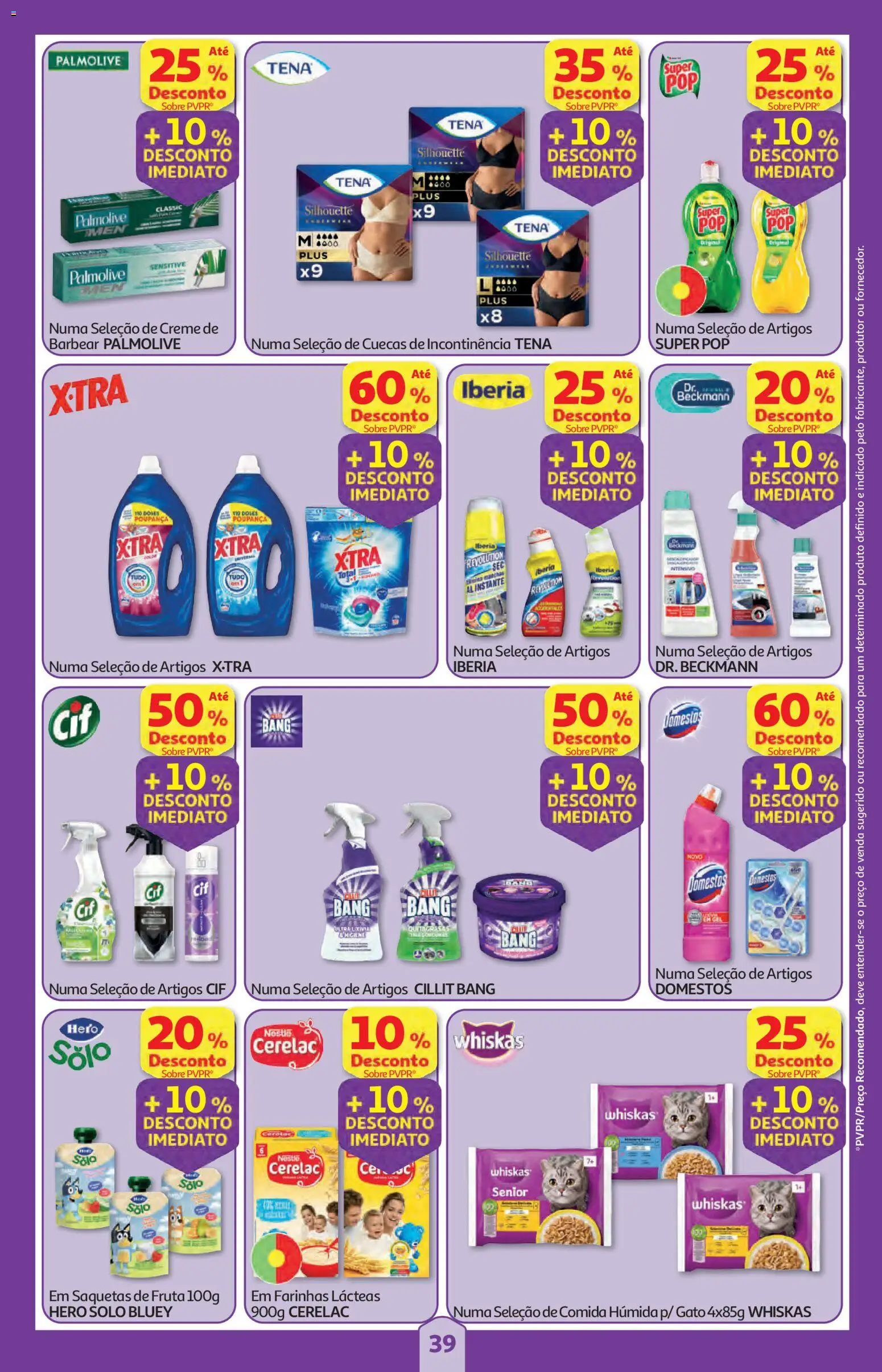 Auchan folheto │ válido de 02/07/2026 | Página: 39 | Produtos: Nestlé, Creme, Cuecas