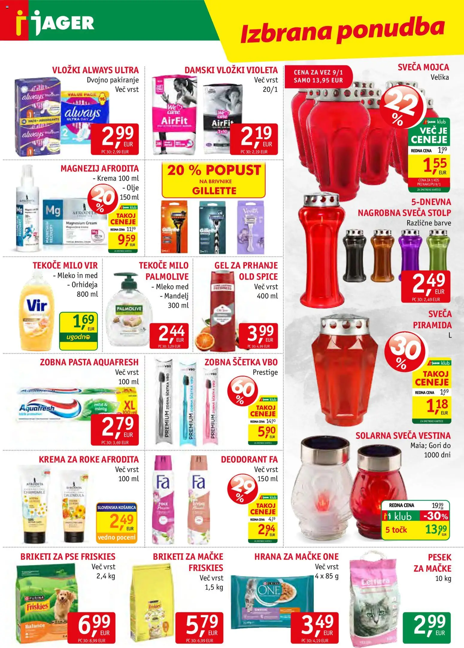 Novi Jager katalog ponudbe – veljaven od 28.10.2026 | Stran: 14