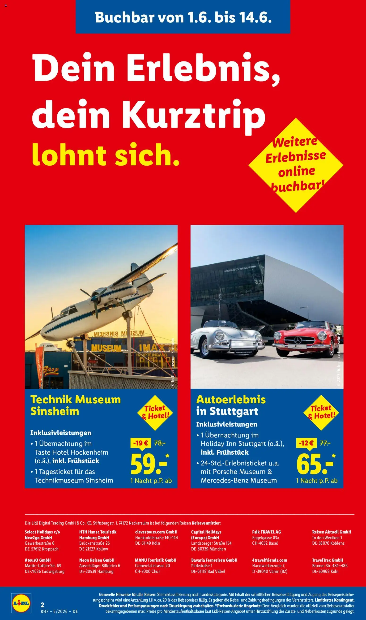 Lidl Reisen Prospekt – gültig ab 30.05.2026 | Seite: 2 | Produkte: Bad