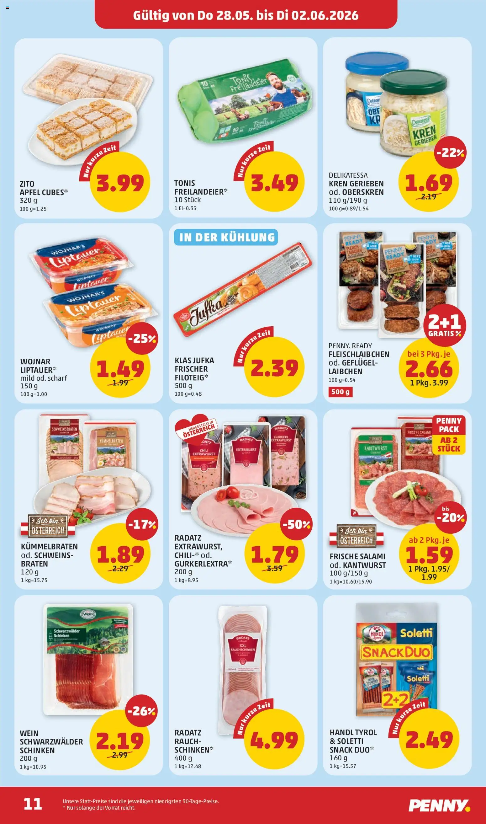 Penny Markt Flugblatt gültig ab 28.05.2026 | Seite: 11