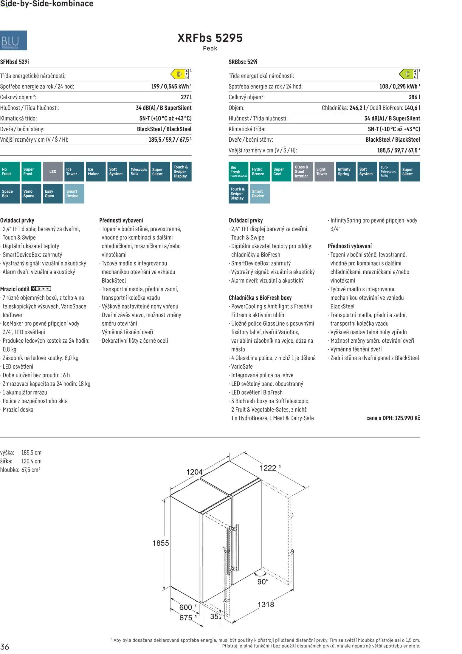 Möbelix leták - Liebherr od 01.10.2025 | Strana: 36 | Produkty: Zásobník, Chladnička, Madlo, LED