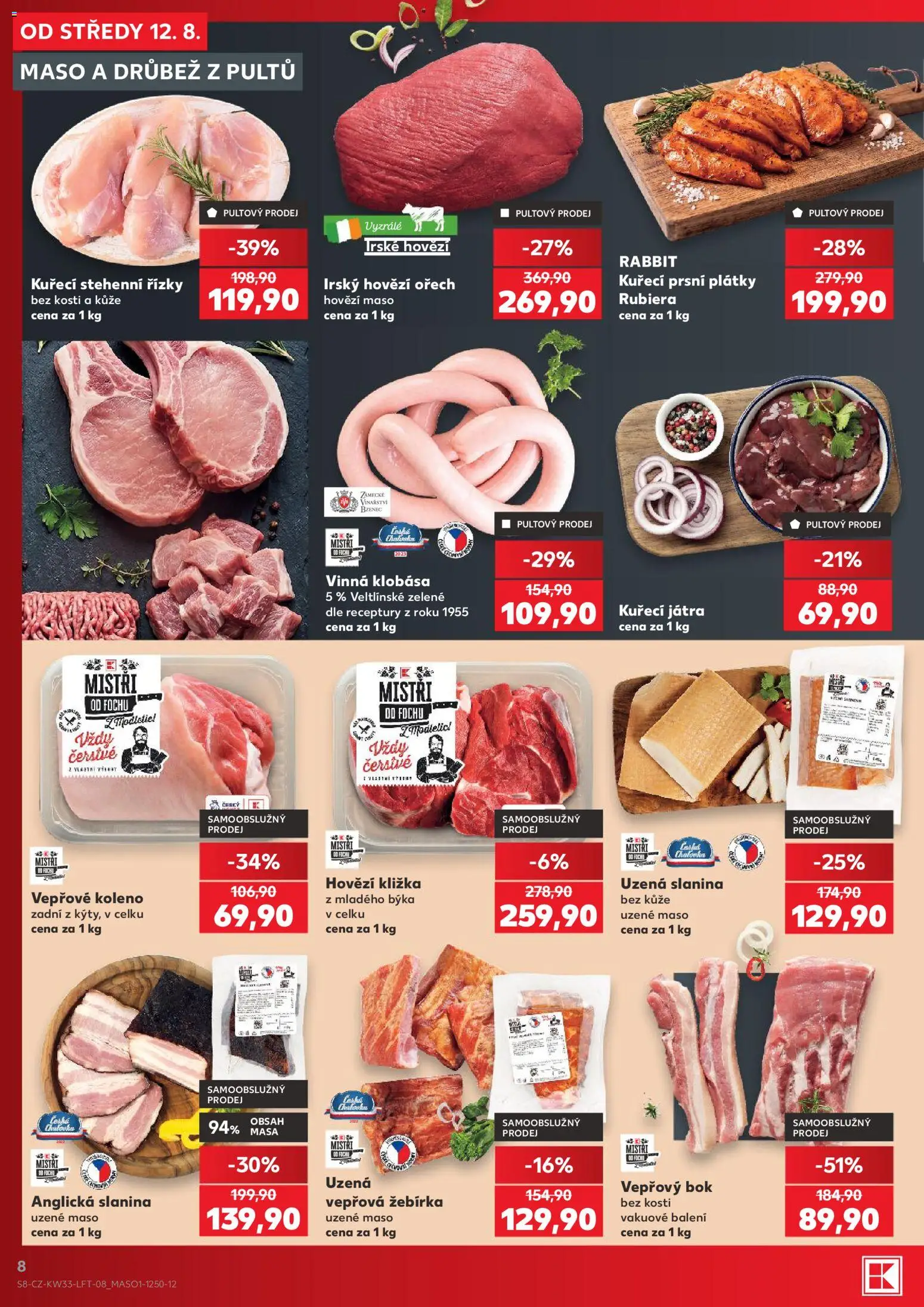 Kaufland leták - Kolín od 12.08.2026 | Strana: 8
