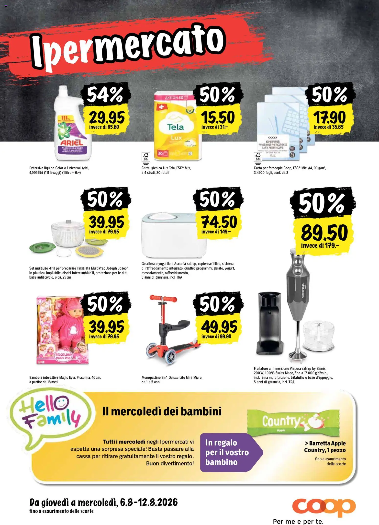 Coop aktionen IT – gültig ab 06.08.2026 | Seite: 24 | Produkte: Scooter, Apple