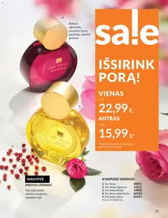 AVON leidinys galioja nuo 01.04.2026 | Puslapis: 23 | Prekių: Kvapusis vanduo