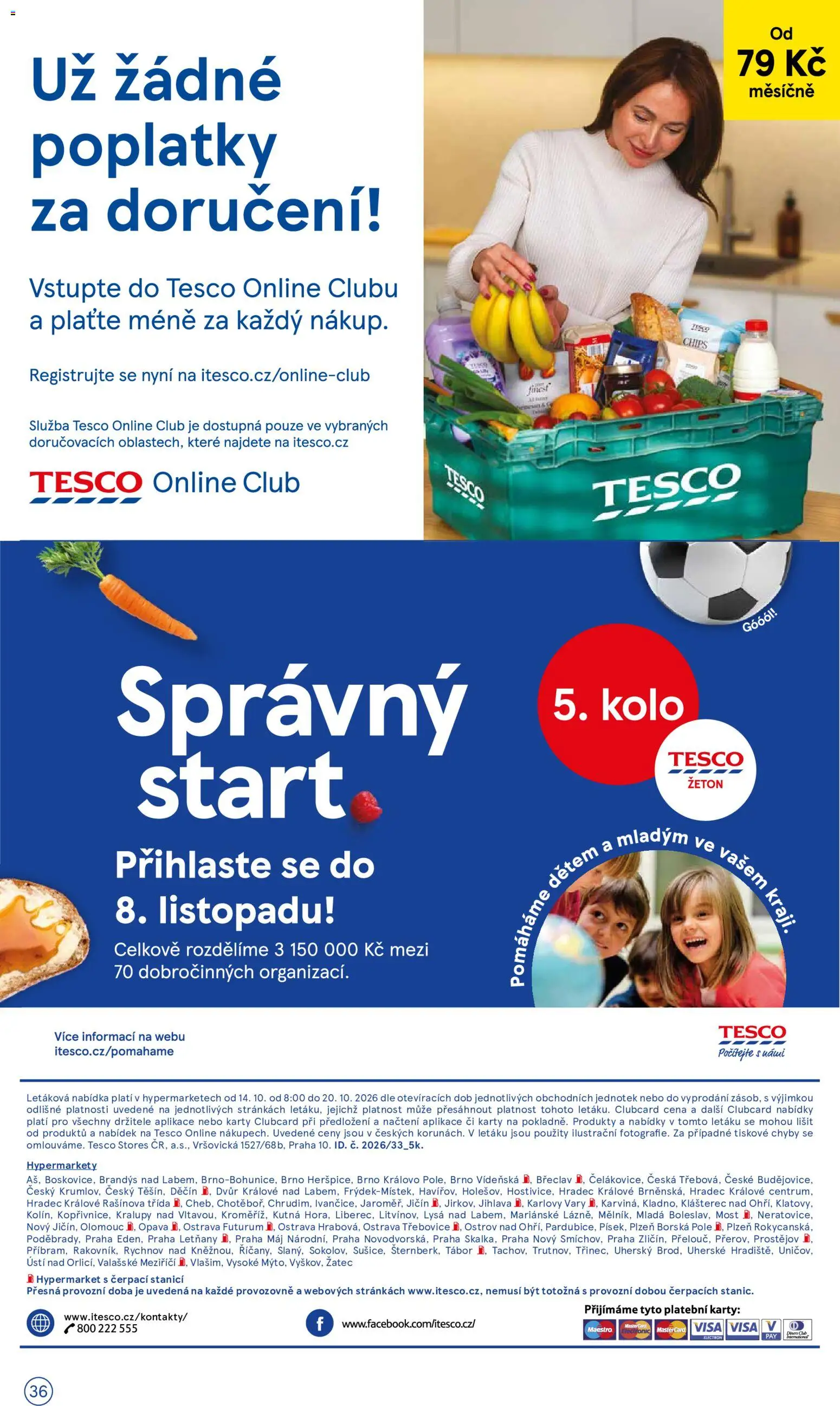 Tesco leták - Hypermarket od 14.10.2026 | Strana: 36