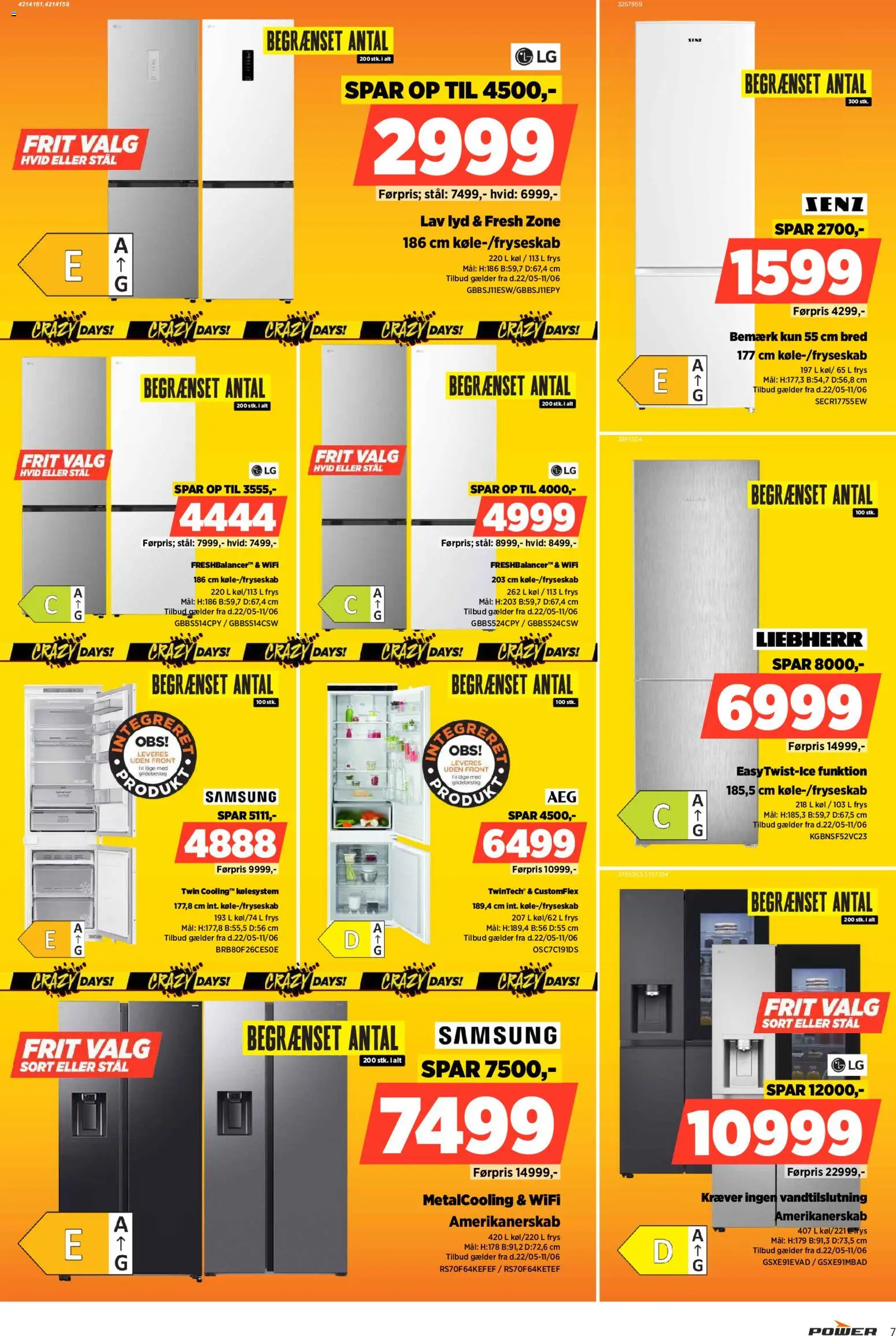 Power tilbudsavis – gyldig fra 22.05.2026 | Side: 7 | Produkter: Lyd