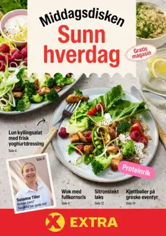 Forhåndsvisning av Coop Extra Middagsdisken sunn hverdag gyldig fra 09/08/2026