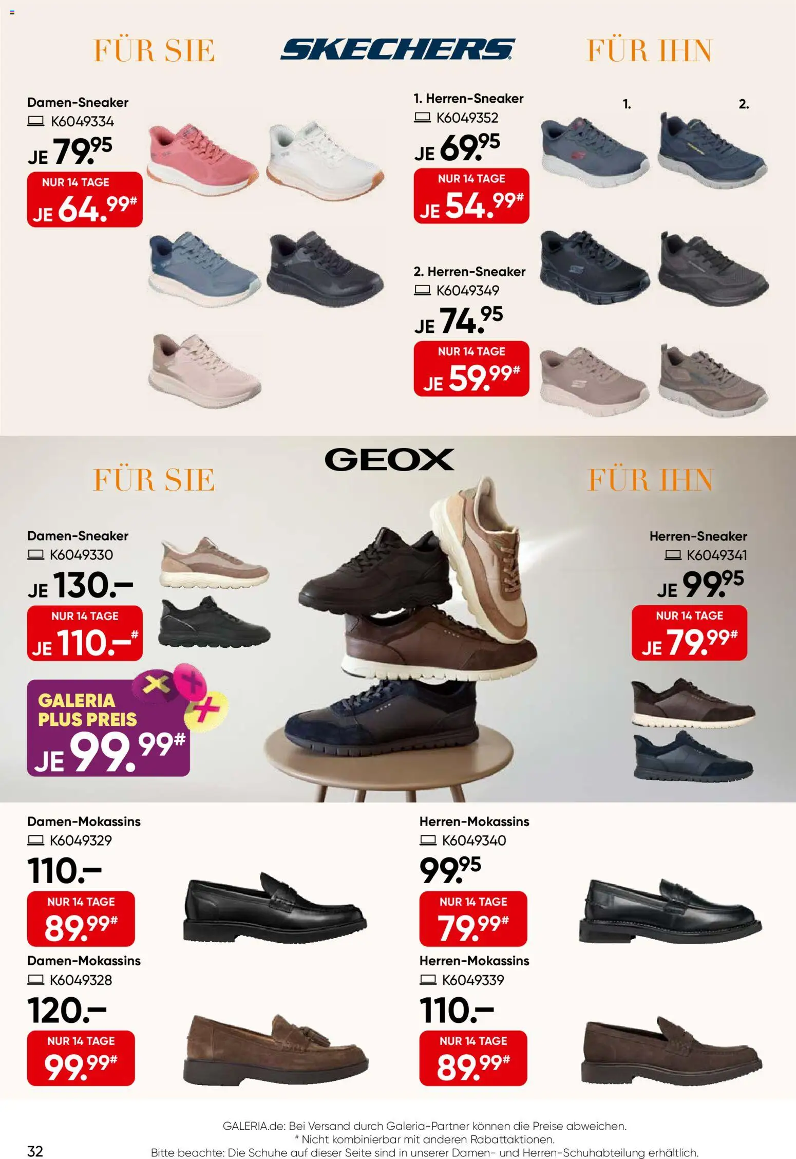 Galeria Karstadt Kaufhof Prospekt – gültig ab 02.09.2026 | Seite: 32