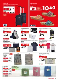 Anteprima del volantino bennet volantino valido a partire dal 21.05.2026 | Pagina: 31 | Prodotti: Spugna, Pigiama, Bermuda, Trolley