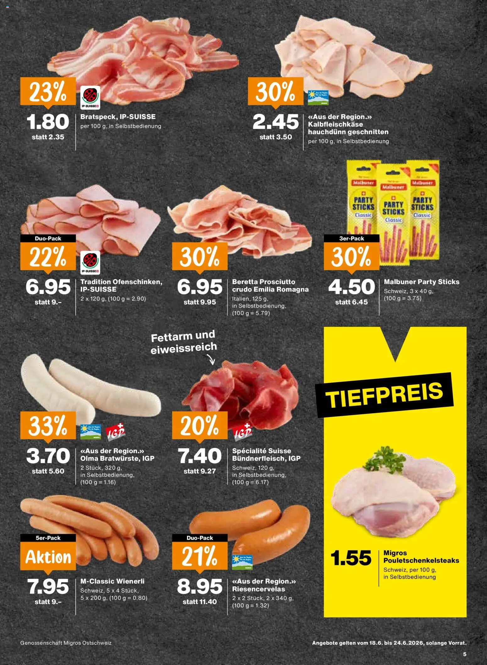 Migros aktionen – gültig ab 18.06.2026 | Seite: 5