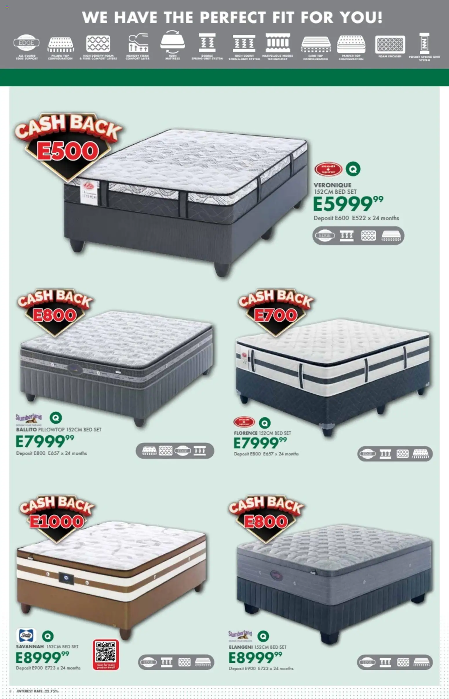 New Beares catalogue – valid from 11.05.2026 | Page: 8 | Products: Bed, Mattress