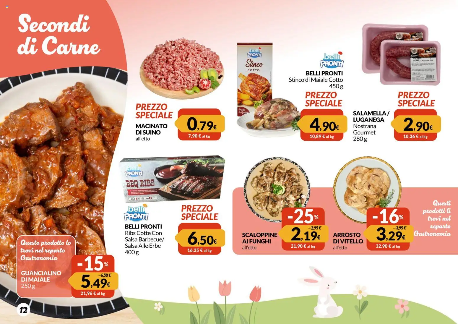 Volantino Galassia del 12.03.2026 | Pagina: 12 | Prodotti: Maiale, Salsa, Suino, Macinato
