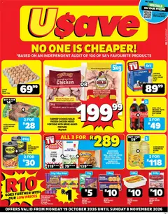 Usave specials catalogue – valid from 19/10/2026
